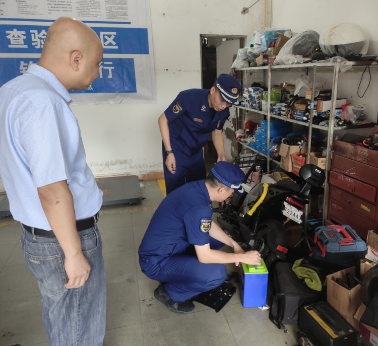 江门市多部门联合开展电动自行车安全隐患全链条整治行动(图2)