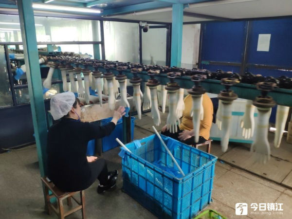 镇江苏惠乳胶制品有限公司：开足马力每天生产超300万只医用手套(图3)