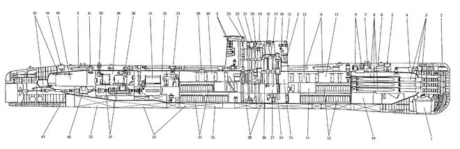 锈蚀在克里米亚的641B型“鲶鱼”项目B-380潜艇(图13)