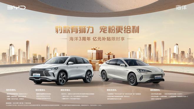 比亚迪海洋网三年累销超350万辆创造“海洋速度”(图4)