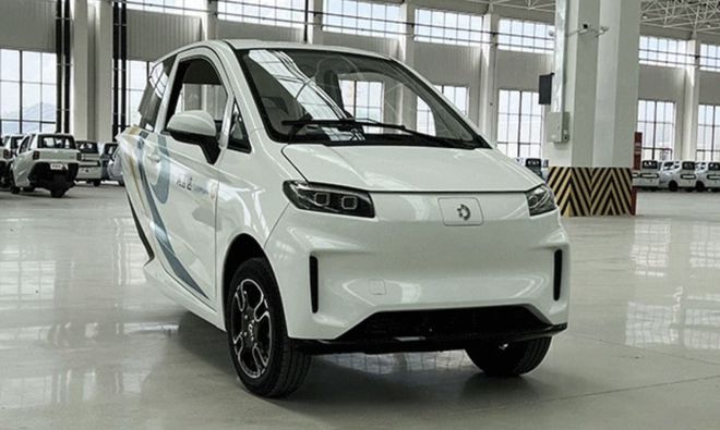 2款倒三轮电动车全封闭式车厢冬天不怕冷续航130公里!(图1)