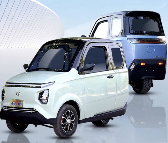 2款倒三轮电动车全封闭式车厢冬天不怕冷续航130公里!(图5)