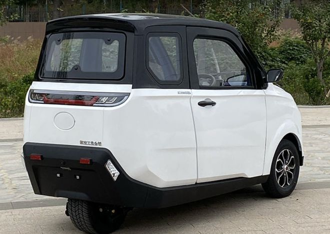 2款倒三轮电动车全封闭式车厢冬天不怕冷续航130公里!(图7)