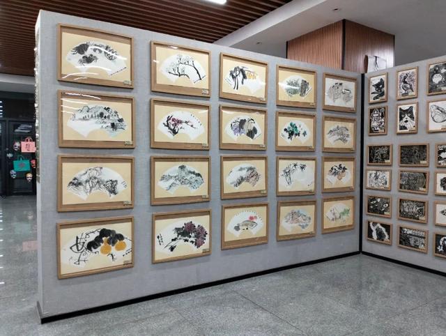 西安市五环中学举行“励耘”文化艺术节之师生美术作品展(图6)