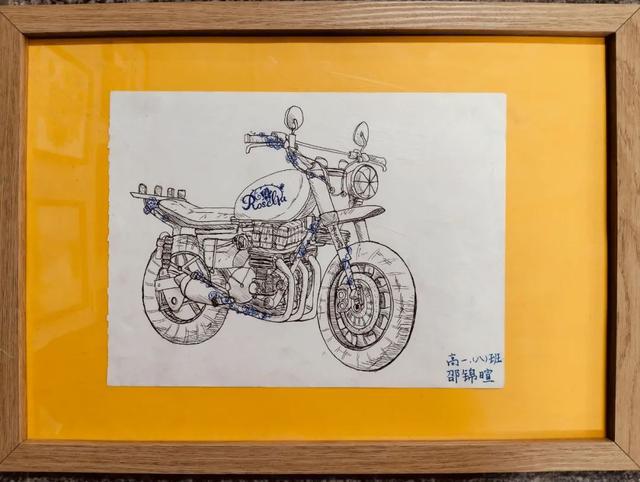 西安市五环中学举行“励耘”文化艺术节之师生美术作品展(图13)
