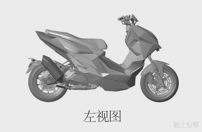 光阳和三阳的较量再次升级250新款踏板亮相但定位并不相同(图7)