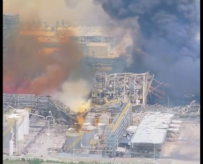 高密爆炸后现场曝光5人死亡6人失联19人受伤(图1)