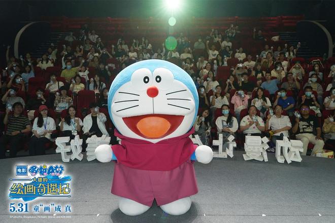 《哆啦A梦：大雄的绘画奇遇记》杭州站路演收官欢乐冒险引爆期待(图3)