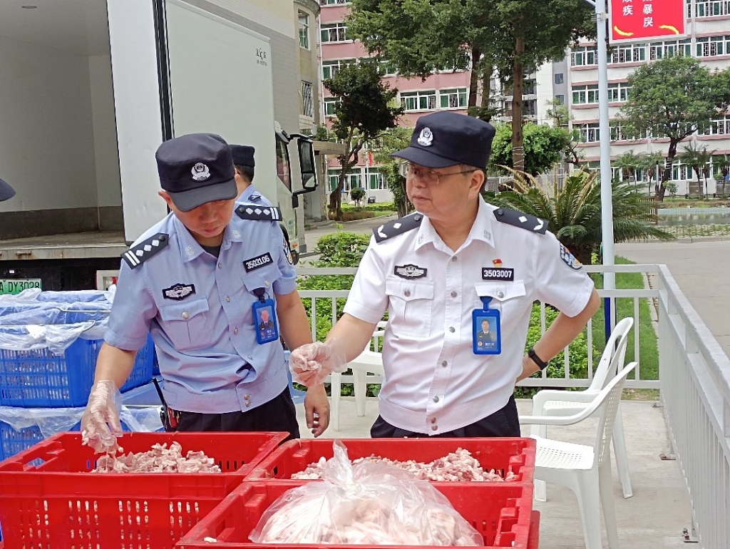 福州监狱全链条筑牢食材防线守护罪犯饮食安全(图2)