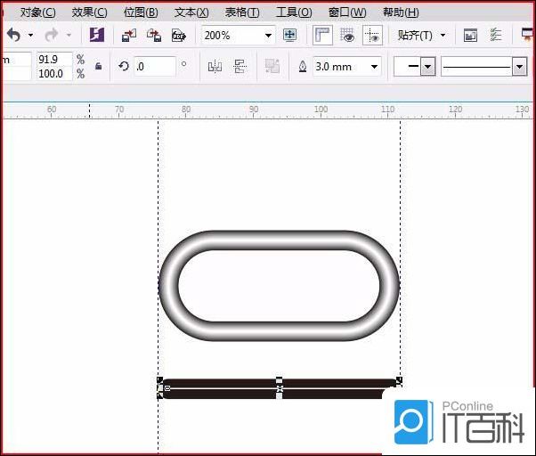 CorelDraw怎么画链条图CDR链条绘制方法【详解】(图1)