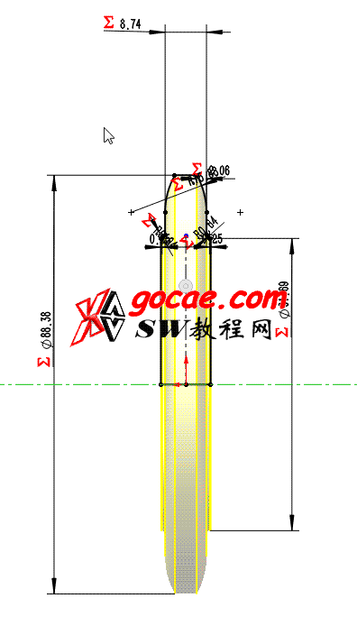 每日一练：13链轮的solidworks建模画法(图3)