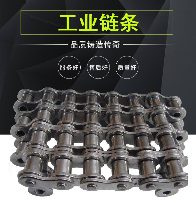 单排国标工业链条输送带厂商链式输送机链条(图1)