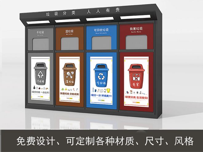 【垃圾分类房制造厂推荐】钣金工艺精湛表面平整光滑易清洁(图1)